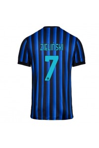 Inter Milan Piotr Zielinski #7 Voetbaltruitje Thuis tenue 2025-26 Korte Mouw